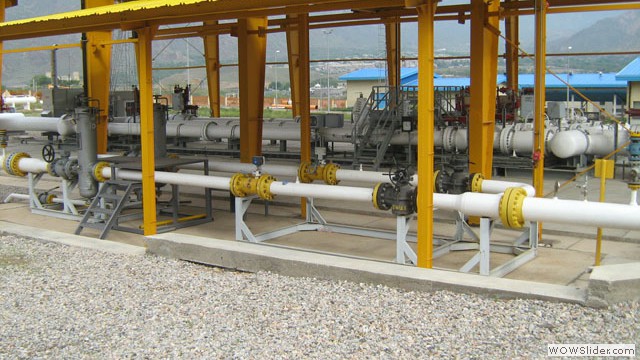 Iran-armania gas metering station projects 